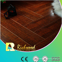 Suelo laminado absorbente de la nuez del espejo de 12.3mm E1 HDF